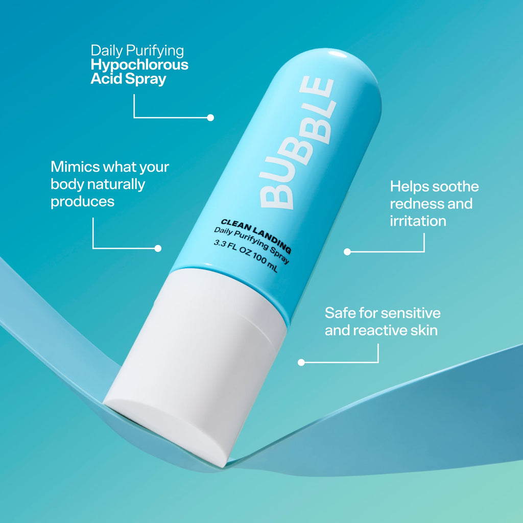 Bubble Skincare Clean Landing
