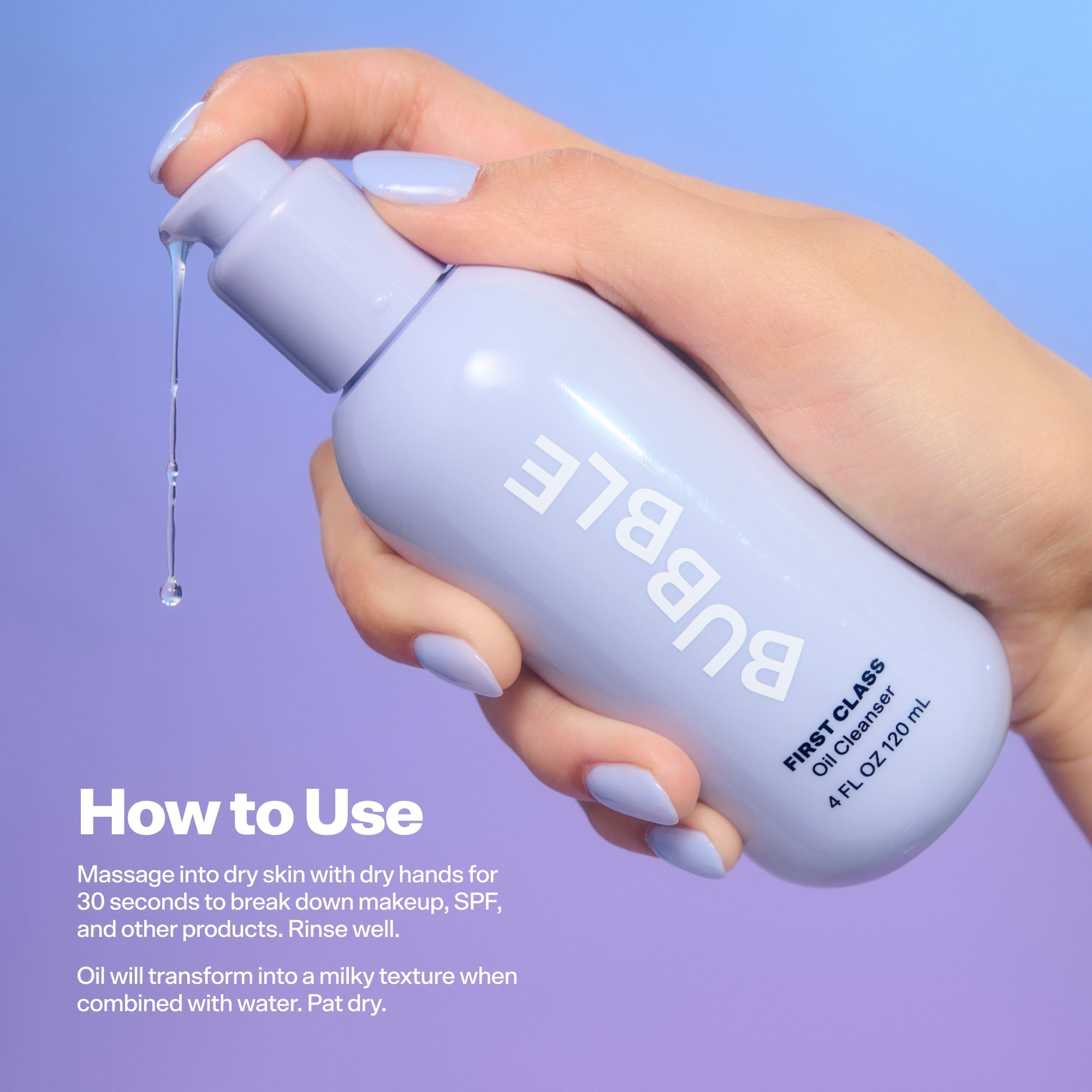 Bubble Skincare First Class